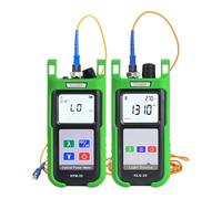KomShine KPM-35 Optic Fiber Power Meter 7 Wavelengths with Optical Fiber SingleMode and Multimode Light Source KLS-35-MS 1310/1550nm, Multimode 850/1300nm