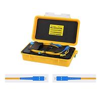 KOMSHINE SC UPC-SC UPC OTDR Launch Cable Box G652D Cable Fiber Singlemode 9/125, OTDR Launch Box Optical Fiber Test Extension Line Single Mode Dead Zone Eliminator 1KM