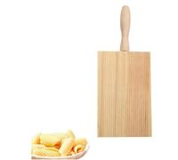 KOMUNJ Gnocchi Wooden Pasta Board, Pasta Board, Gnocchi Maker, for Easy Making, Authentic Homemade Noodles and Butter Without Gluing, Pin Kitchen Tool