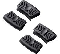 KOMUNJ Hot Handle Holder, Pack of 4 Protection Cooking Fingers, Silicone Assist Handle Holder, Rubber Handle Holder, Hot Insulation Handle Cover for Cast Iron Frying Pans Frying Pans Frying Pans Tray