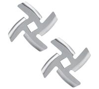 KOMUNJ Stainless Steel Meat Grinder Blades, Set of 2 for Grinding and Cutting Meat