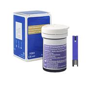 Komwell Blood Cholesterol, Blood Glucose, Hemoglobin and Blood Uric Acid Replacement Test Paper for Komwell 4 in 1 Meter (TC 25pcs)