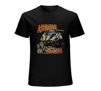 KOMYLA Hawkwind Astounding Sounds Amazing Music Men's Fashion T Shirts Black 3XL