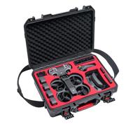 KOMYTOO Avata 2 Hard Case, Waterproof Carrying Case Designed for DJI Avata 2 Fly More Combo with DJI Goggles 3/RC Motion 3/FPV Remote Controller 3, Battery Charging Hub, FPV Drone