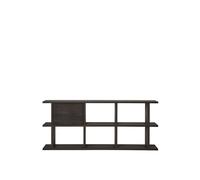 Kona Bookcase Dark Stained Oak