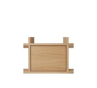 Ferm Living - Kona Cabinet Insert For Bookcase 32x50 cm, Natural Oak - Natural