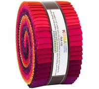 Kona Cotton Solids Birds of Paradise Roll Up 40 2.5-inch Strips Jelly Roll Robert Kaufman RU-773-40