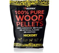 Kona Hickory 2 lb Resealable Bag - Premium Hardwood Indoor Smoker Pellets