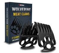 Kona Wolverine Shredder Claws - Heavy Duty BBQ Tools for Pulled Pork, Chicken, Beef - Grill Accessories for Shredding Meat
