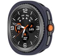 KONAFEI Case Compatible with Samsung Galaxy Watch 8 Classic 47mm, Hard PC Bumper Clear Protective Cover[No Screen] (Midnight Blue)