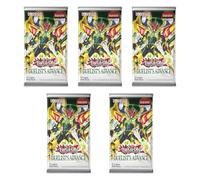 Konami Yu-Gi-Oh Duelist's Advance Booster Packs, 9 Cards Per Pack, 5 Pack Lot