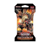 Konami Yu-Gi-Oh! Legacy of Destruction Booster Pack, 9 Cards per Pack, English Edition (4 Packs)