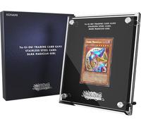 Konami Yu-Gi-Oh! TRADING CARD GAME Stainless Steel Card: Dark Magician Girl (Amazon Exclusive)
