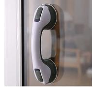 KONAMO Suction Grab Bar Rail - 12 Inch Bathroom Support Handle - Safety Hand Rail Support with Suction Cup Fitting for Bath, Shower for Elderly, Disabled & Injured