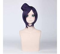 Konan Cosplay Wig Men Women Cosplay Wigs Halloween, Christmas, Carnival Fancy Dress Dark Purple Short Straight Wig Cosplay Anime Wig Coser