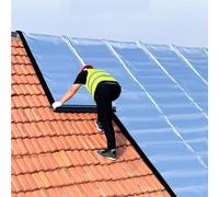 Koncey Waterproof Tape for Leaks, Roof Shingles Bitumen Roof Roll - Self-Adhesive Asphalt Tape, Aluminum Flashing Patch(1 x 5 M)