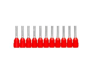 Końcówka tulejkowa 1mm2 czerwona izolowana AI 1,0-8 RD-S 1212523 /1000szt./