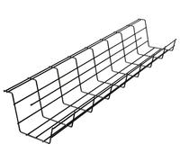 Kondator 429-4002 Ranna Cable Tray - Black Under-Desk Organiser 72cm