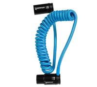 Kondor Blue 12-24 Coiled Low Profile Right XLR Cable