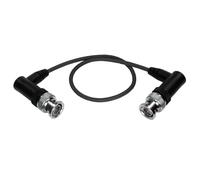 Kondor Blue Cable 12" Ultra Thin 3G SDI Right-Angle BNC, 1080/60 Compatible, Black