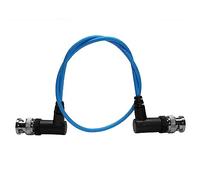 16" 3G SDI Cable Right Angle BNC - Kondor Blue
