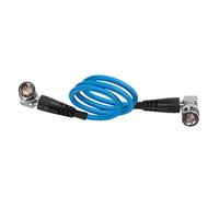 KONDOR BLUE | 18” 12G SDI Right-Angle BNC Cable | 4K 60p Ultra-HD Video Transmission | Durable Cable for Cameras, Monitors & Wireless Transmitters | Blue