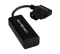 Bidirectional D-Tap to USB-C Charging Cable - Raven Black