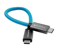 KONDOR BLUE 8.5" Straight USB C 3.1 GEN 2 10 Gb/s 100W | Braided Cable for 8K Data and Power Delivery