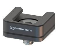 Kondor Blue - Cold Shoe Receiver KB-CSP - Rubber O-Ring Protection & Anti-Slip - Space Gray