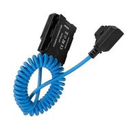 KONDOR BLUE | D-Tap to NP-W235 Dummy Battery Cable Copatible with FUJIFILM | 16"-36" D-Tap to Dummy Battery Connectivity | Blue