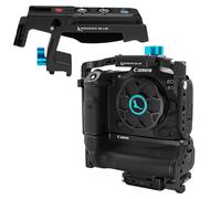 Kondor Blue Canon Arca R5/R6/R Battery Grip Cage with Top Handle (Raven Black)