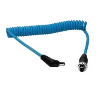 Kondor Blue 2.1 mm DC coiled power cable