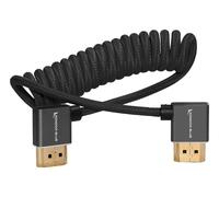 Kondor Blue Right Angle Full HDMI Cable for On-Camera Monitors