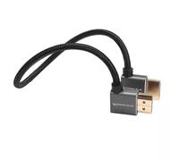 Kondor Blue KB-FHDMI-12RA-LA-BK HDMI cable 0.3 m HDMI Type A (Standard) HDMI Type D (Micro) Black