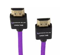 HDMI to HDMI High Speed 4K 3D Nylon Braided Male Cable - 18inch