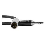 Kondor Blue 14-inch Mini XLR Male to 3.5mm Mono Mini Plug Audio Cable