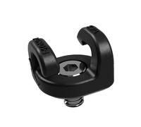 Kondor Blue Mondo Ties Cable Management Clips Black