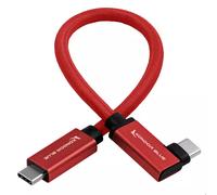 Kondor Blue KB-USBC-RA-R USB cable USB 3.2 Gen 2 (3.1 Gen 2) 0.216 m 10 Gbit/s 100 W Red