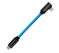 KONDOR BLUE USB C to USB C Cable for SSD Recording & Charging - 8K Data and Power Delivery (Right Angle) (5")