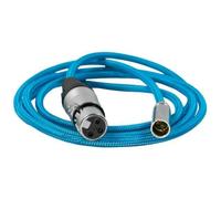 Kondor Blue Mini XLR to XLR for BMPCC & C70 16Inch | 5' | 25' - Blue, 5'