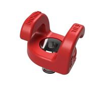 Kondor Blue Mondo Ties Cable management clips for cameras (1/4"-20) (5 Pack / Cardinal Red) | ✅ 5 years warranty