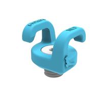 KONDOR BLUE x Armando Ferreira | MondoTies XL Cable Management Clips for Cameras | Cable Organization, 3/8"-16 Mounted, Holds 3-6 Cables, & Supports up to 15lbs of Force (4-Pack) | Blue