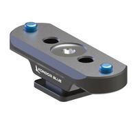 Kondor Blue NATO Rail to Hot Shoe Adapter for Remote Trigger Top Handles Black