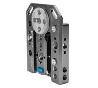 KONDOR BLUE | Nucleus-M Adapter Plate | Built-in NATO Rail, Integrated Strap Loops, 60-Tooth ARRI Style Rosette Mount, & Over a Dozen Rigging Options | Space Gray