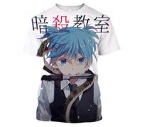 KONDZ 2022 Nagisa T-Shirt Men Women 3D Print Unisex Anime Assassination Classroom Shiota Nagisa Luffy Suit Streetwear Harajuku Tshirt