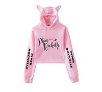 KONDZ Piper Rockelle Merch Women Cat Ear Sweatshirt Popular Casual Streetwear Harajuku Piper Rockelle Cool Print Hoodies