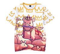KONDZ Technoblade T Shirt 3D Swearshirt Technopig Tops Blood God Clothes Technoblade Miss You Men/women/kids Tshirts