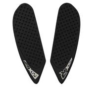 Konerstone Anti slip Gas Fuel Tank Pads Protector Stickers Knee Grips Traction Side Pads for Suzuki GSXR 600 750 2006 2007 Motorcycle Accessories GSX-R600 GSX-R750 Black