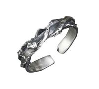 KONFEN Men's Ring, Adjustable Opening Thumb Ring Thorn Rose Design Viking Open Retro Punk Hip Hop Gothic Jewellery Unisex Vintage, Party Birthday Gift for Men Boys Women