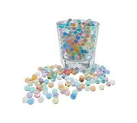 KONFEN Water Beads 20000Pcs Water Gel Soil, Colorful Water Balls Jelly Crystal Beads Gel Ball Water Absorbing Beads for Vases, 100g 7-8mm Vase Fillers for Home Decorations (Colorful)